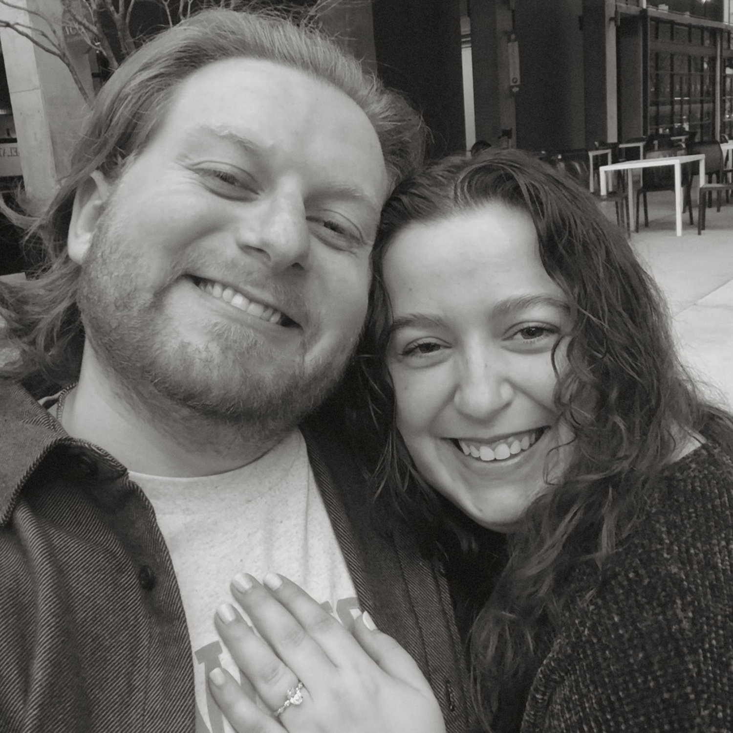 Our first Valentine's Day as fiances