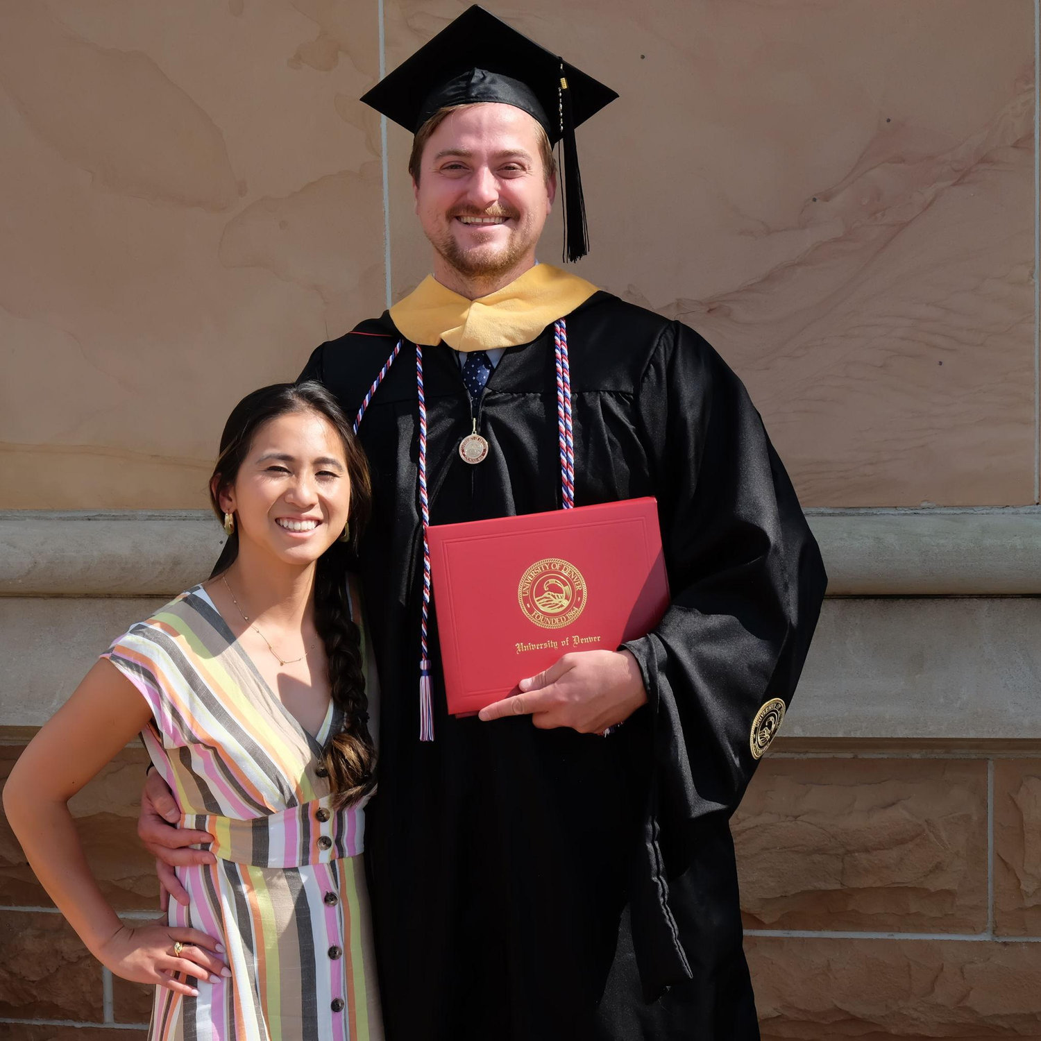 Andrew's Social Work Graduation