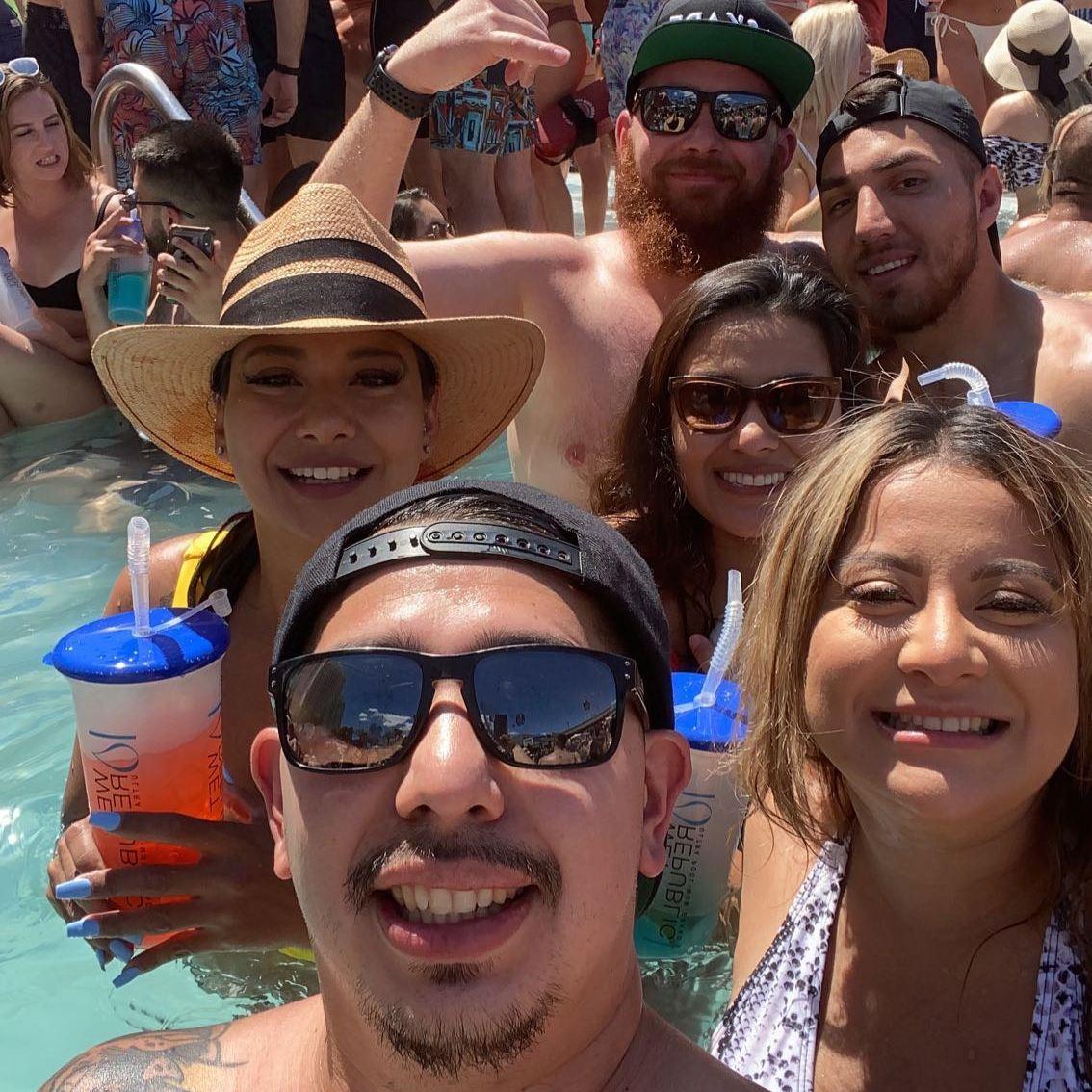 Our one of many trips to Vegas with Friends!