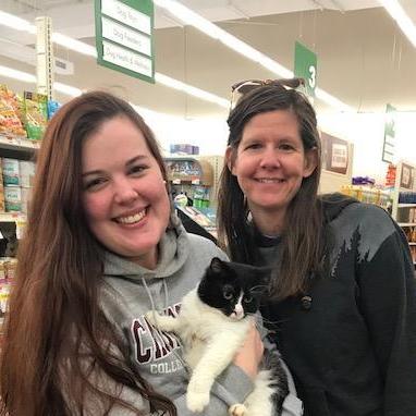 March 2018 - Our first picture with Audrey!