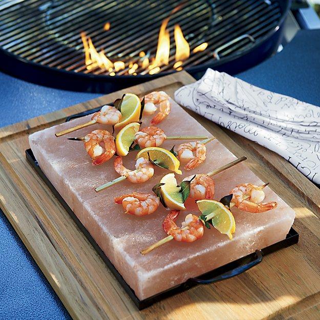 Himalayan Salt Block & Holder Set