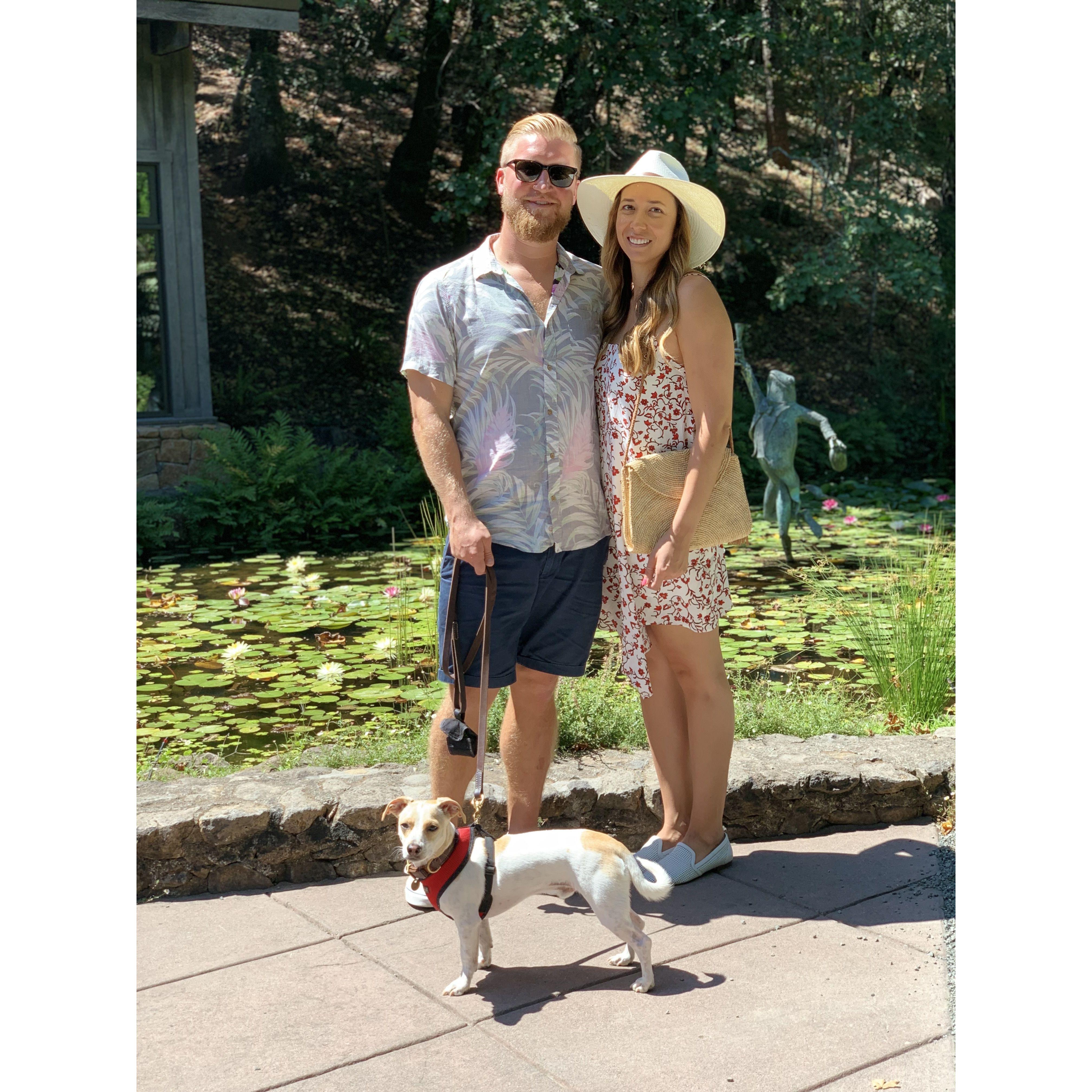 First trip to wine country, for Sarah's 30th! We discovered Schramsberg, which is now our favorite bubbly