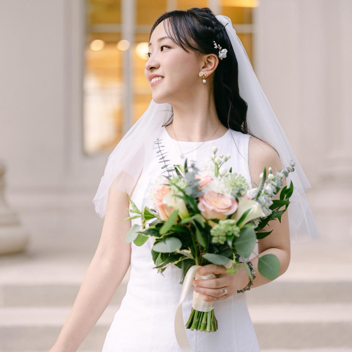 Beautiful bride-to-be