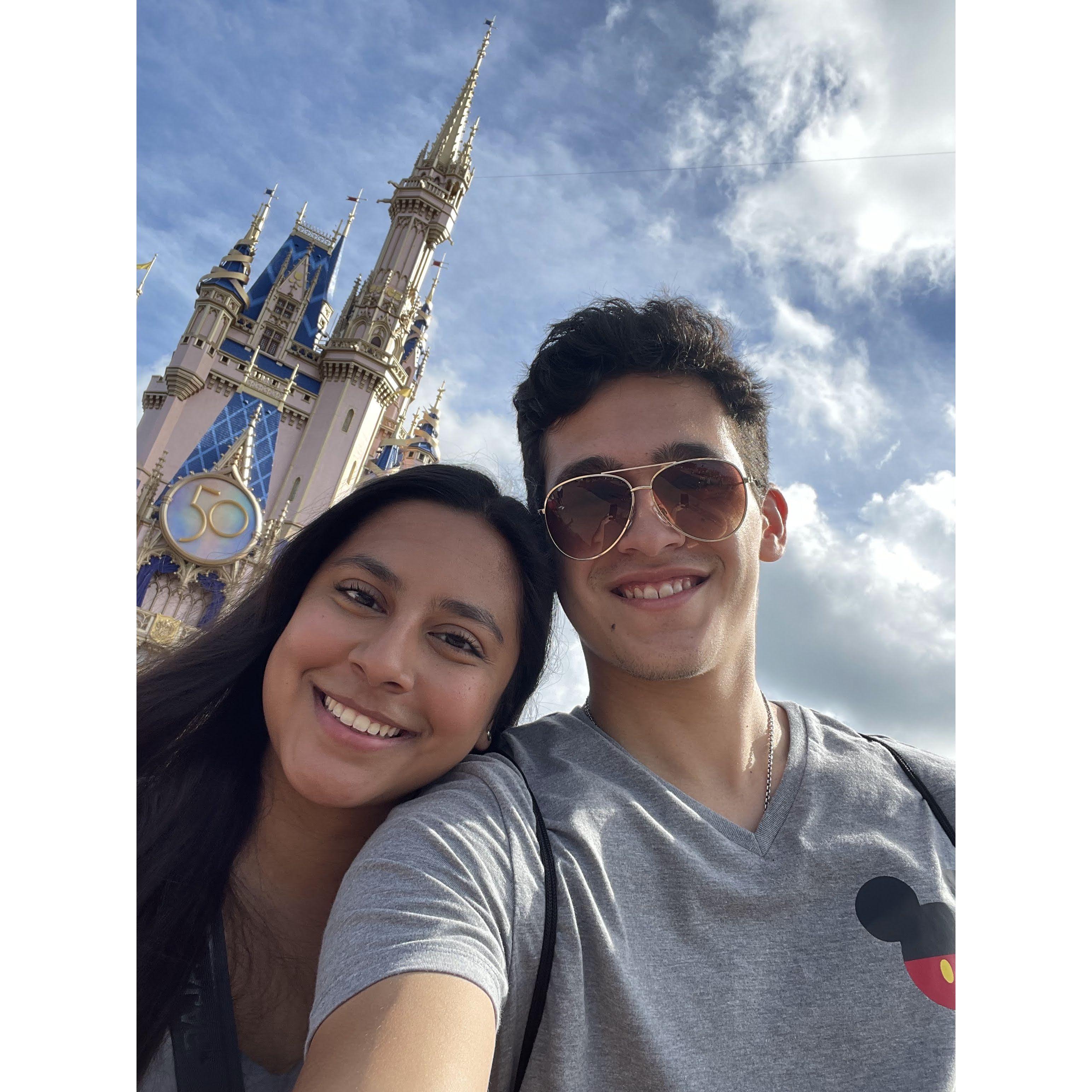 Miguel made my dreams come true and took me to Disney World!