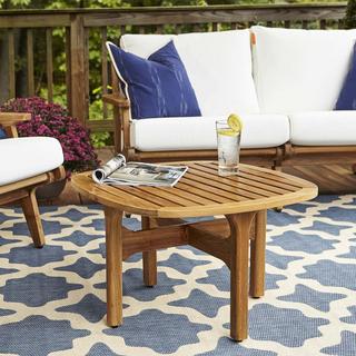 Saratoga Outdoor Teak Wood Coffee Table