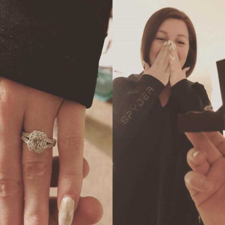 The night Andrew proposed to Vanessa!