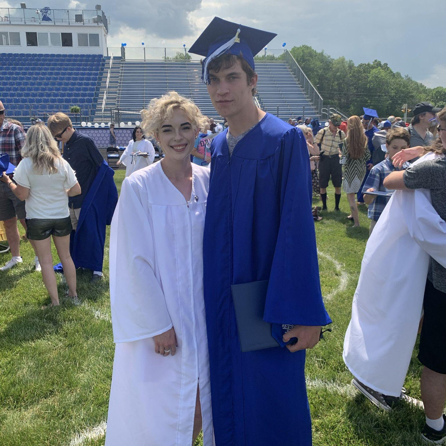 We got to graduate together at Buckeye Trail