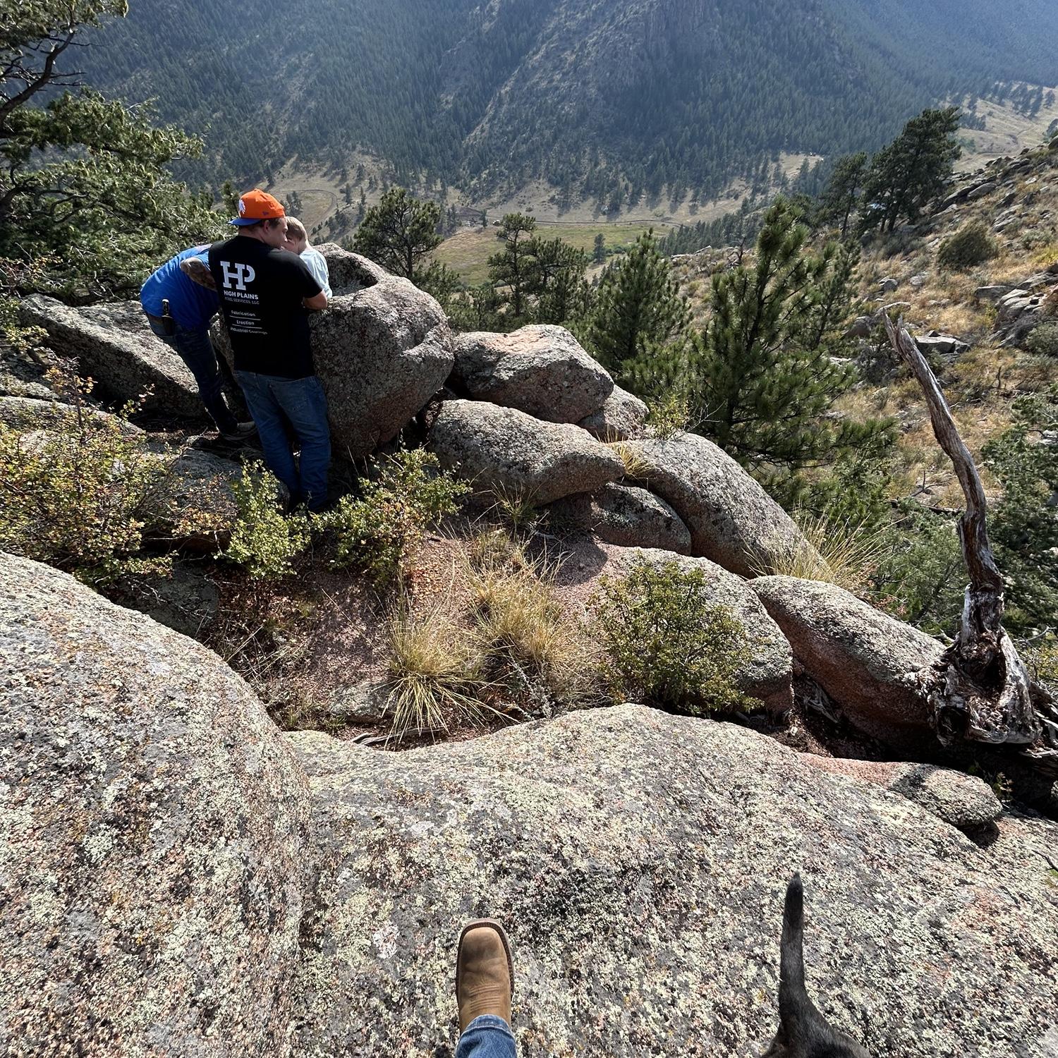 Camping anniversary trip