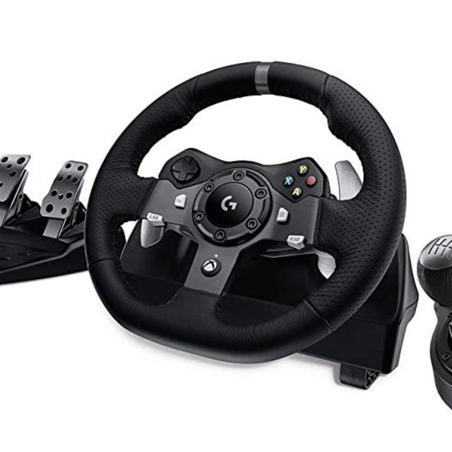 Logitech G920 Driving Force Racing Wheel + G Driving Force Shifter Bundle