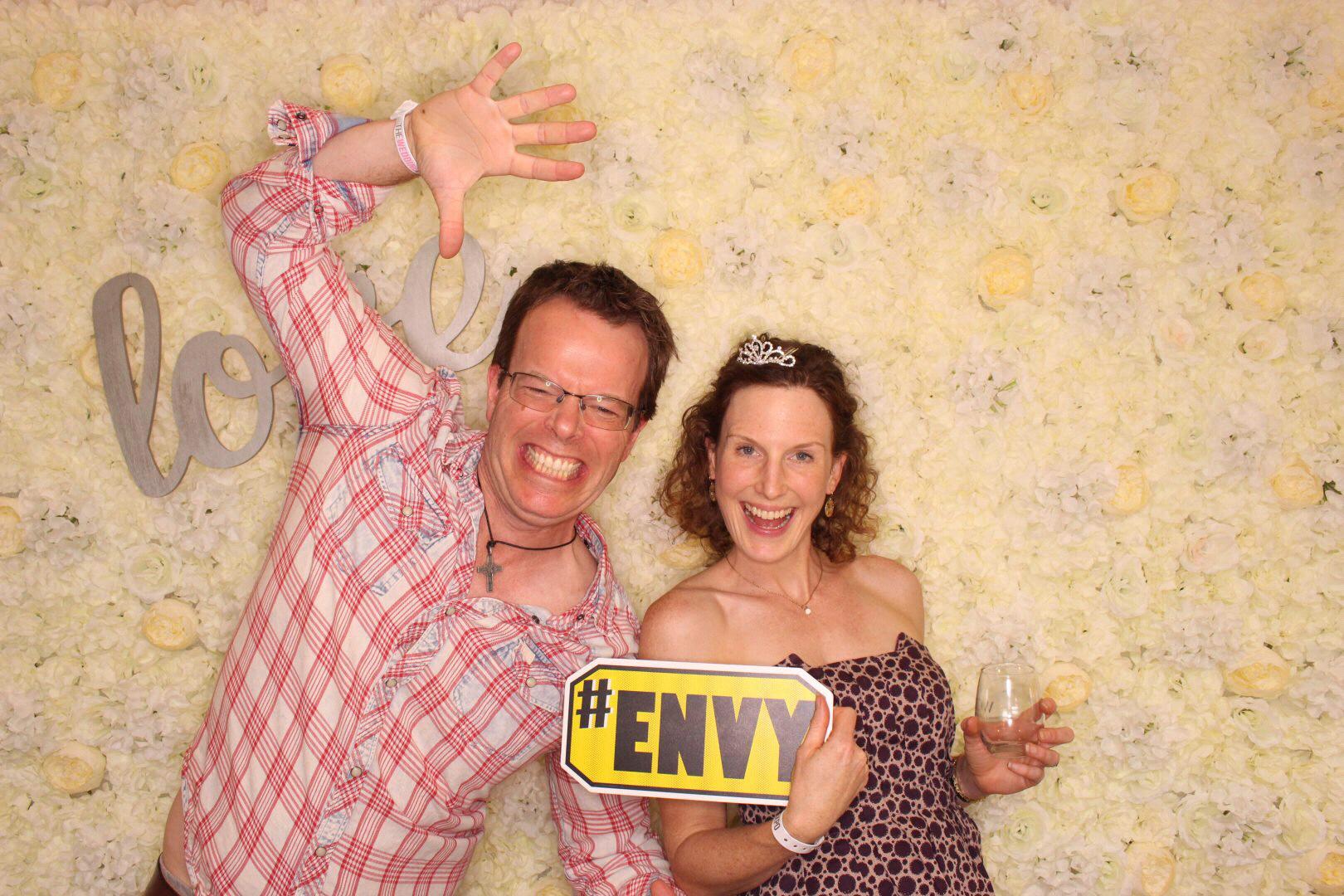 How could you not envy this?! hahaha!  Wedding Expo, Fall 2018