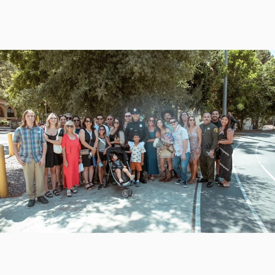 Our family celebrating Daniel’s achievement ❤️