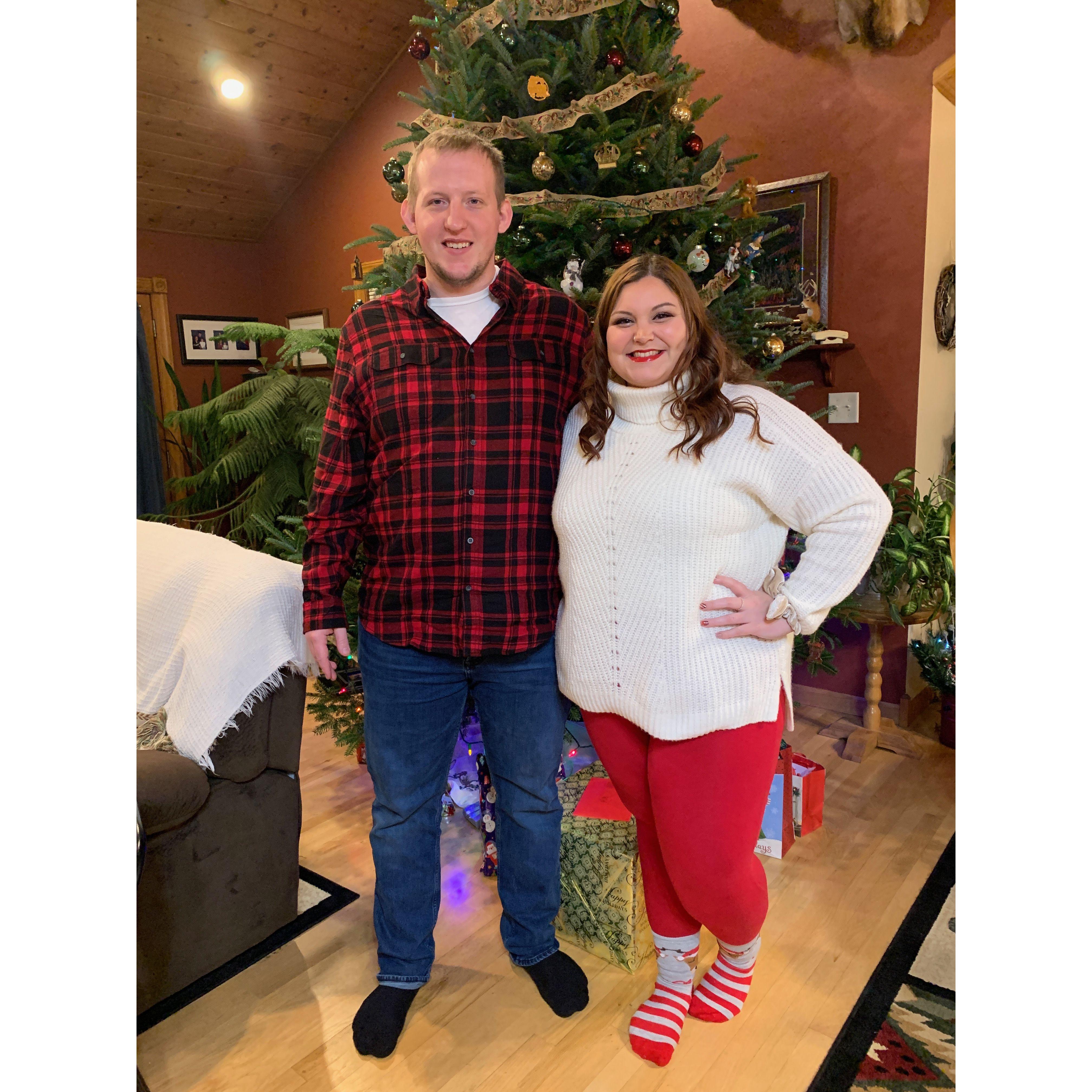 Our first Christmas together - December 2020