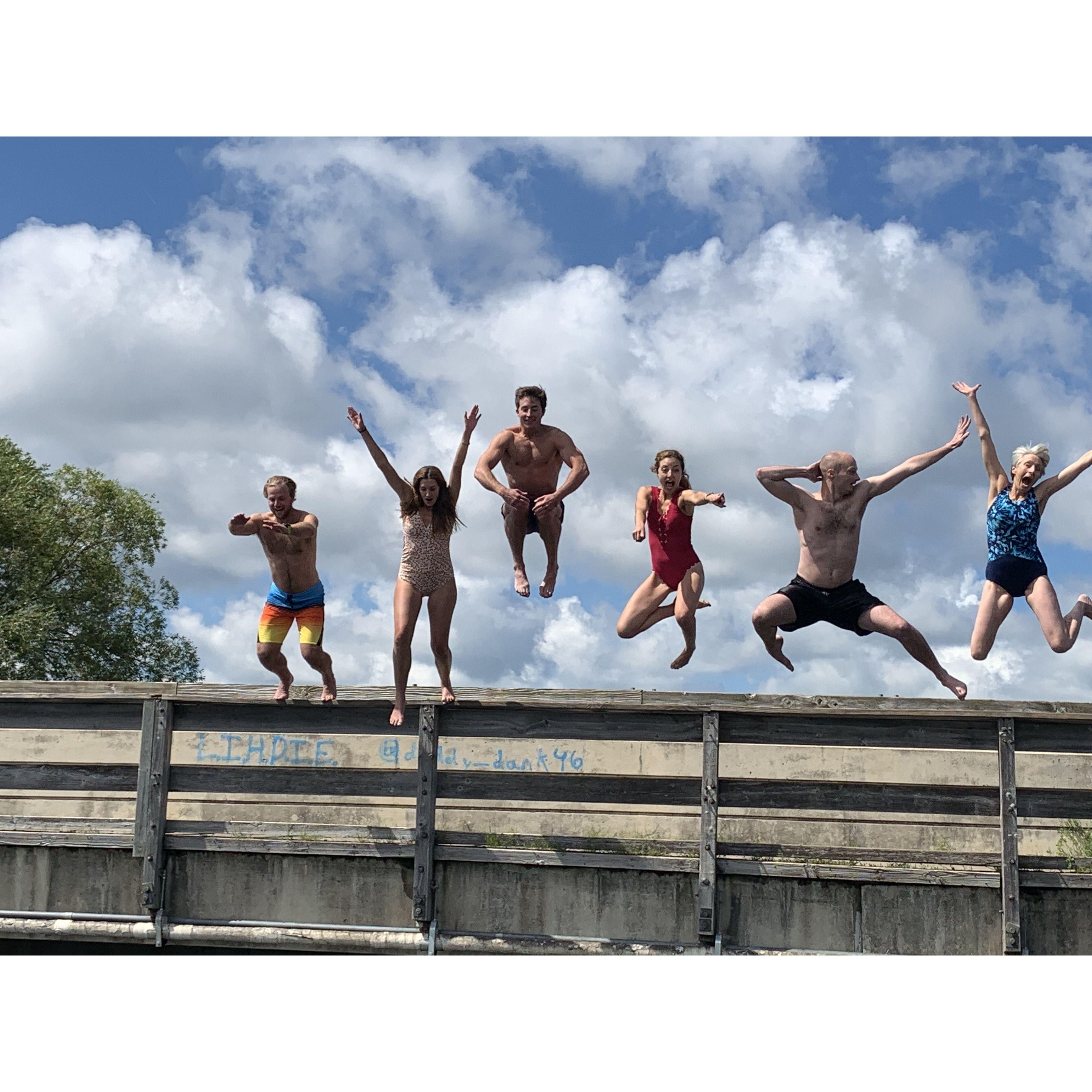 Bridge jumping Summer 2022