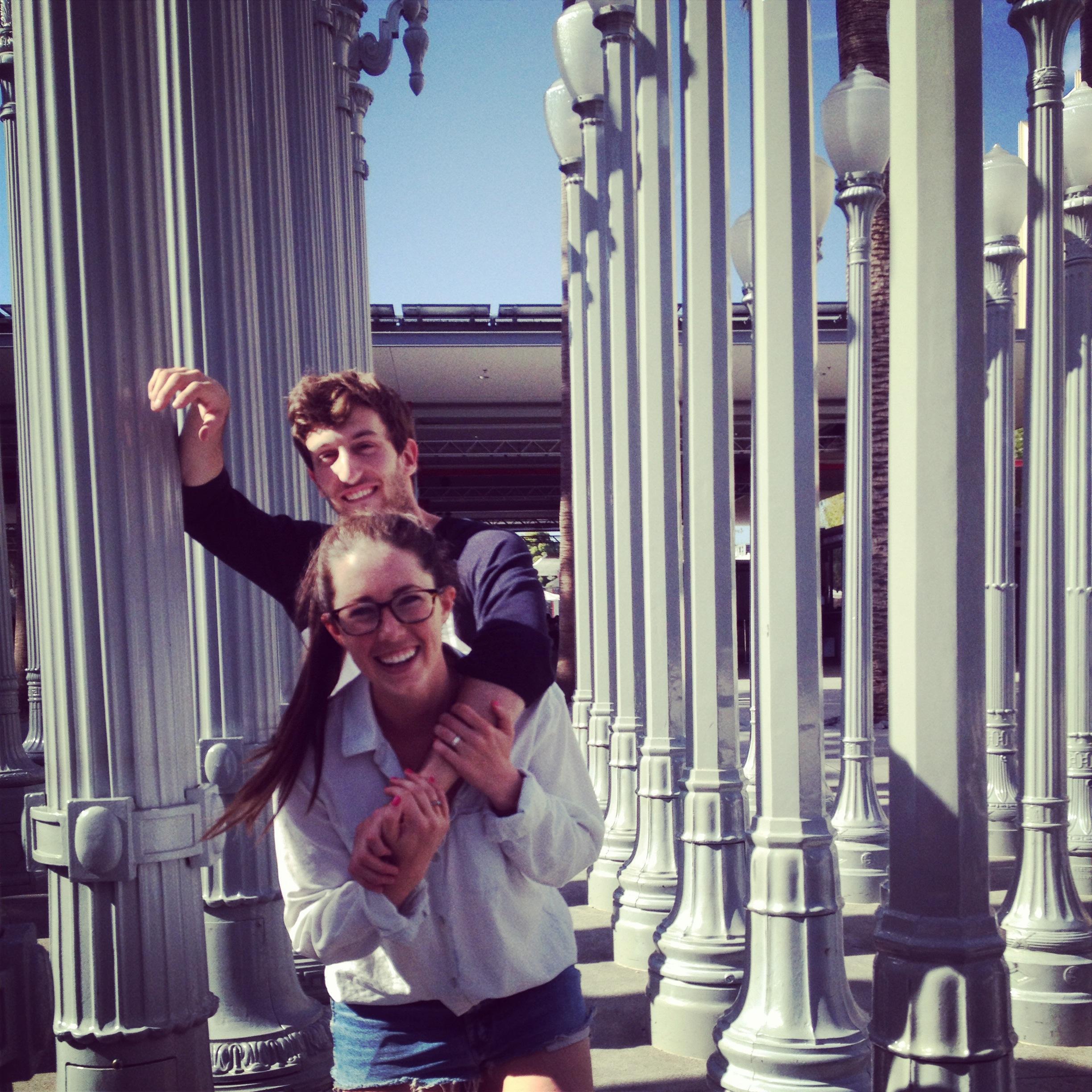 At the LACMA in LA
