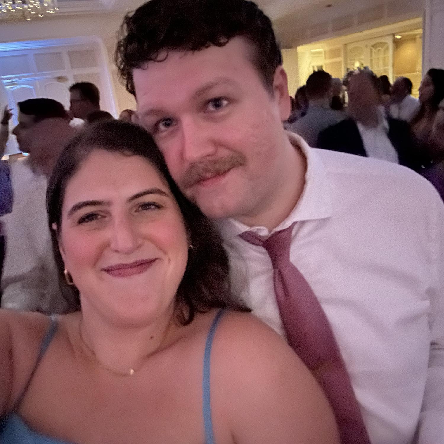 At a friend's wedding - May 2024