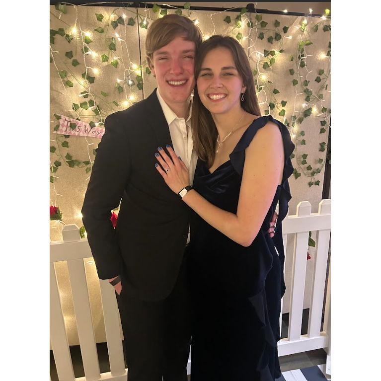 Our second hotel gala together! But engaged ;)