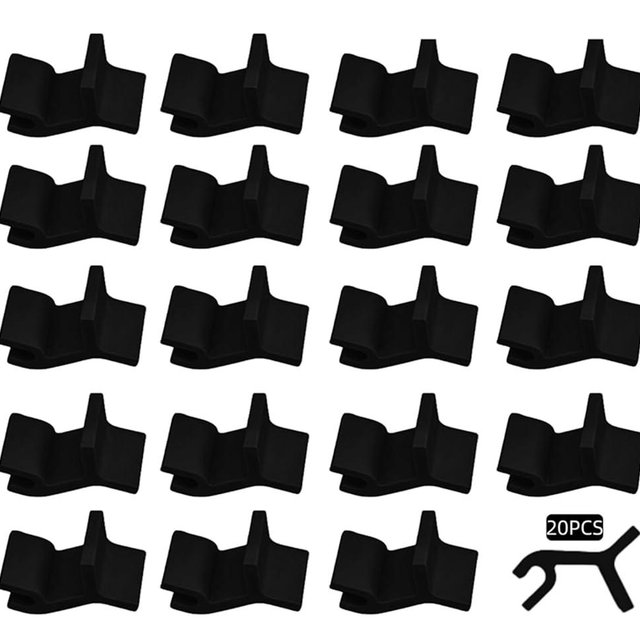 20 Piece Baking Tray Stacker, Reusable Baking Tray Stacker, Space Saving Fixed Cookie Tray Stacker, Cookie Tray Baking Tray for Kitchen Baking (Black)
