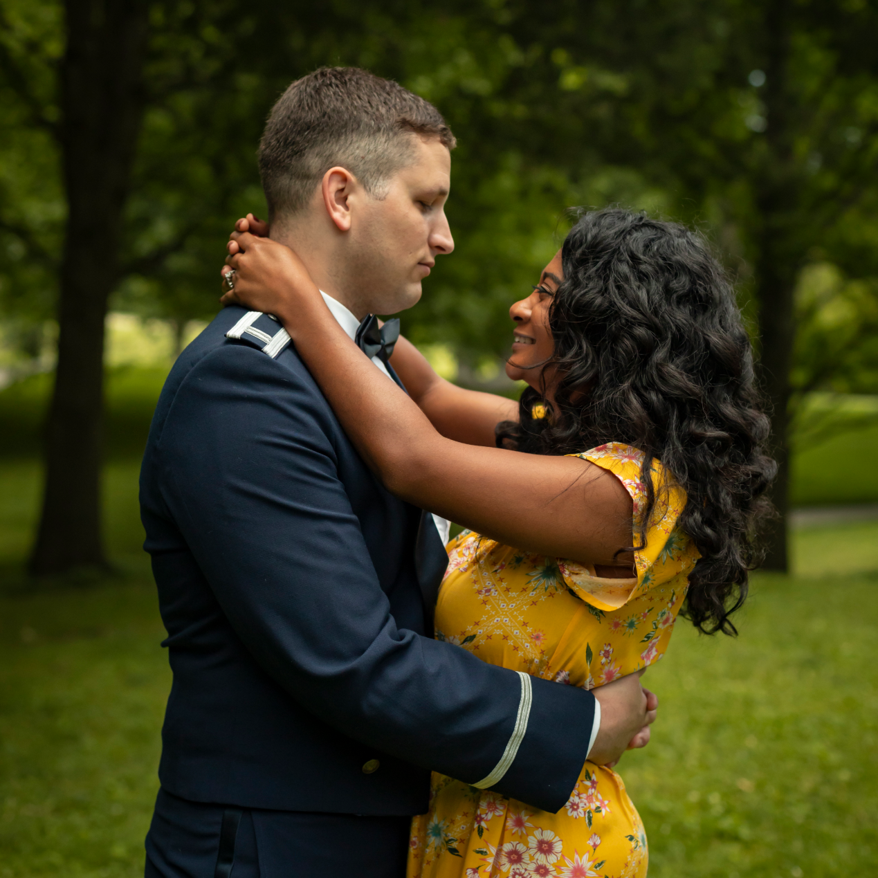 We had so much fun at our engagement shoot with James Lathrop Photography!
