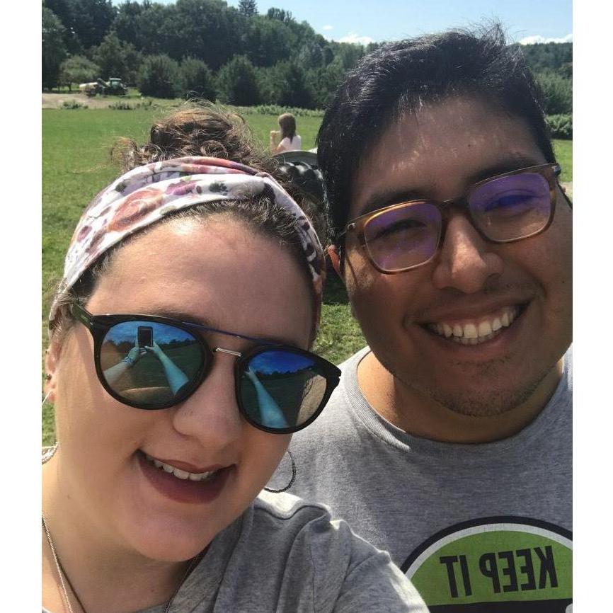 Jake and Amanda in the summer of 2019.