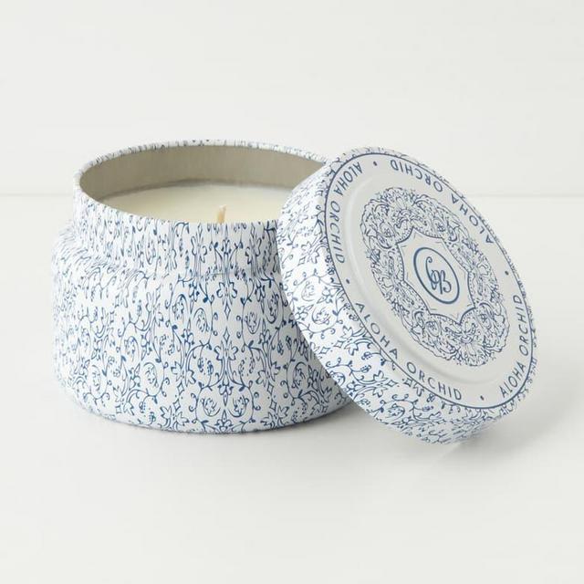 Capri Blue Print Tin Scented Candle