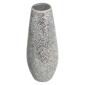 Crushed Mirrored Vase - 6 X 15