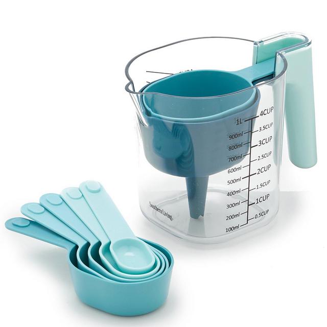 Southern Living 9-Piece Measuring Set with Funnel