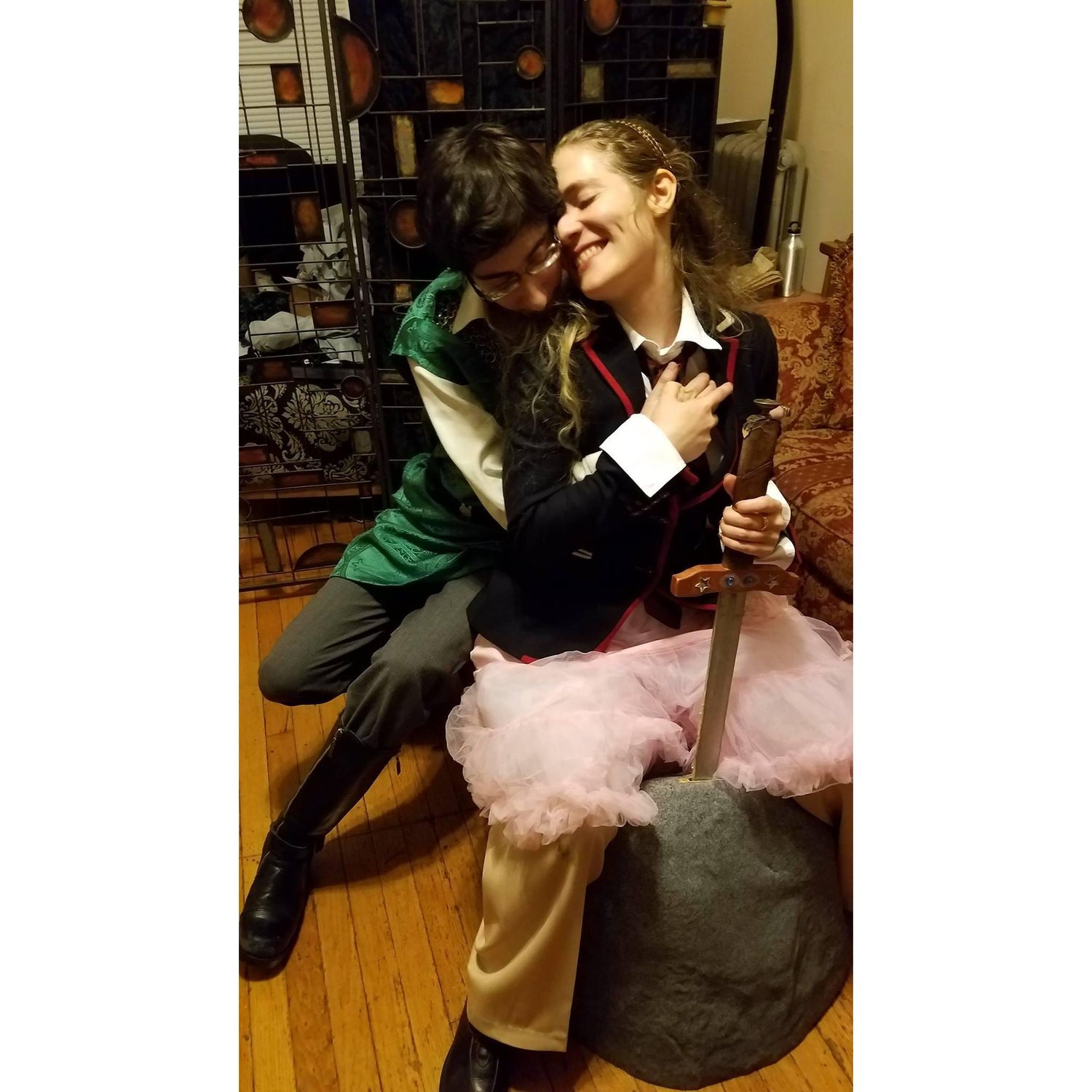 Zoe proposed to Mugsie; it was dramatic and good, so Mugs said yes.