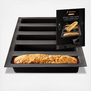 Flexipan 5-Long Loaves Cake Baking Mold
