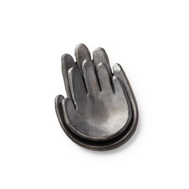 Black Clay Ring Dish