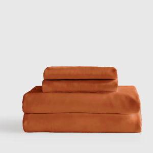 Organic Bamboo Viscose Sheet Set, Terracotta King