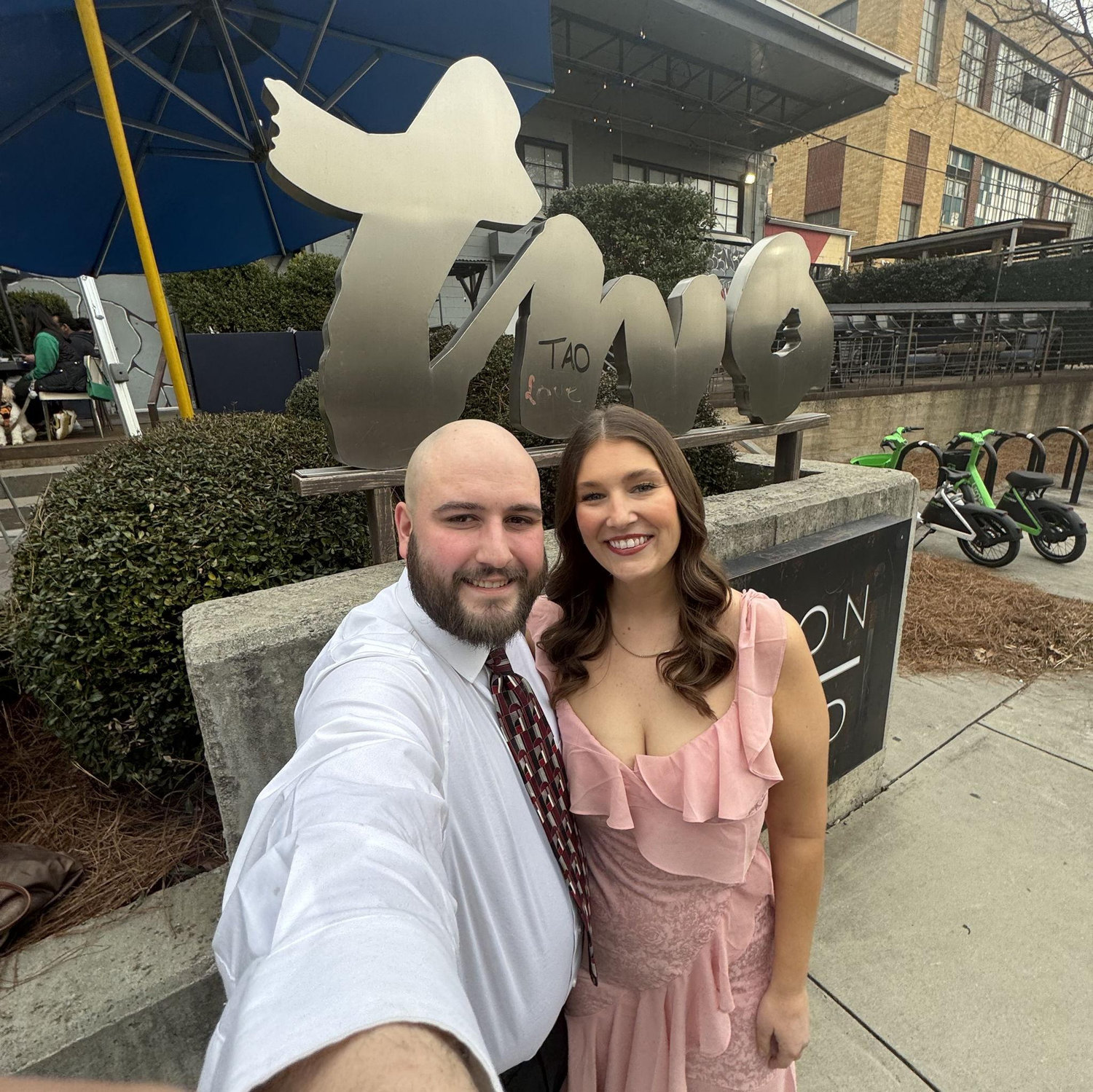 Alex plans the sweetest and most intentional dates. We passed this restaurant on the Beltline several times and heard Chas mention she loves it. So we went for our first Valentines.