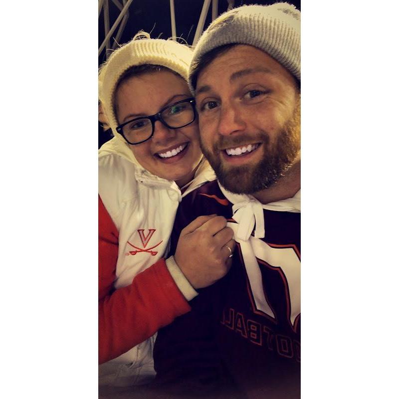 UVA vs VT football game
