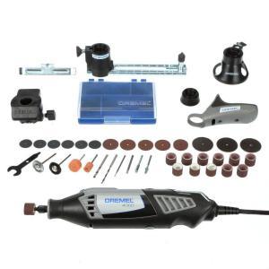 4000 Series 1.6 Amp Variable Speed Corded Rotary Tool Kit with 36 Accessories and 4 Attachments and Carrying Case