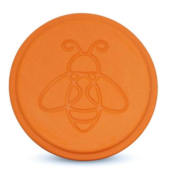 ENOLVO Terracotta Brown Sugar Saver- Brown Sugar Keeper Disc to Maintain Food Moisture During Storage - Terra Cotta Brown Sugar Bear Softener Alternative - 1Pack