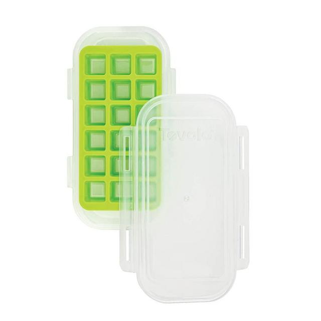 Tovolo Clove Storing Chopped, Minced and Crushed Garlic Freezer Tray, One, Spring Green