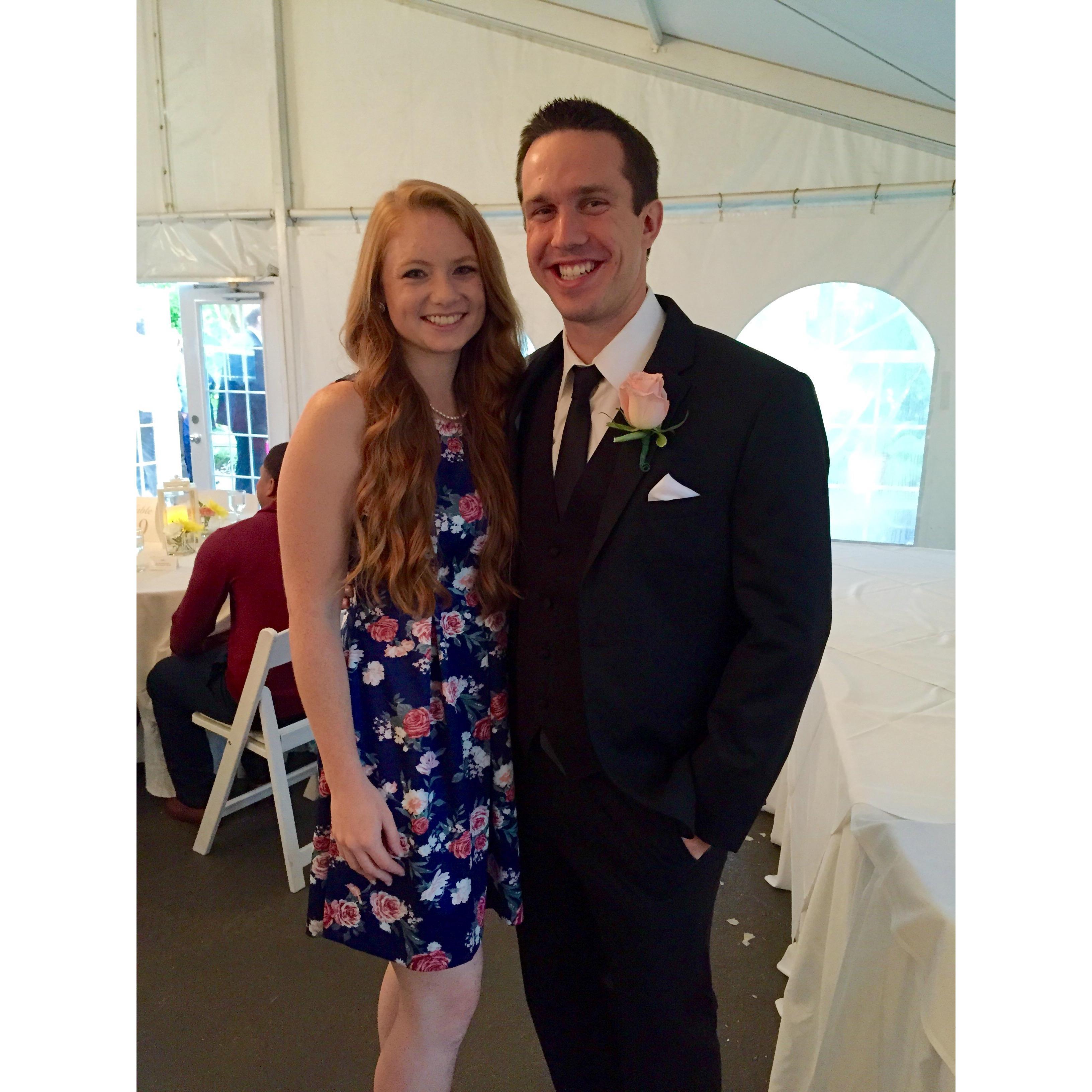 The first wedding we attended together celebrating the wonderful Lincoln and Leanna Johnson!