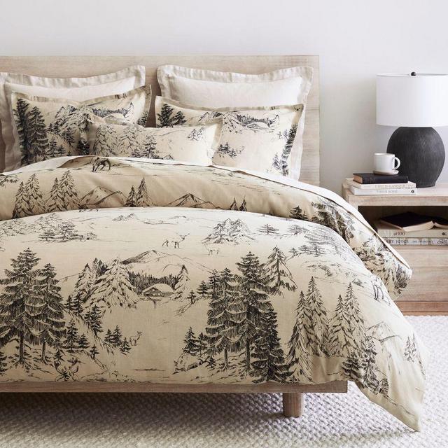 Rustic Forest Duvet Cover, Full/Queen