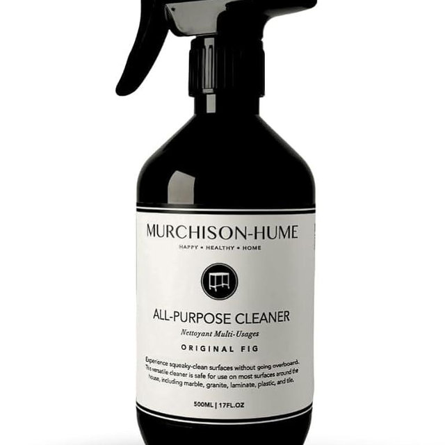 Murchison-Hume All-Purpose Cleaner – Natural, Non-Toxic, Safe on All Surfaces – Plant-Based Multi-Surface Spray for Kitchen, Bathroom & Home – Original Fig