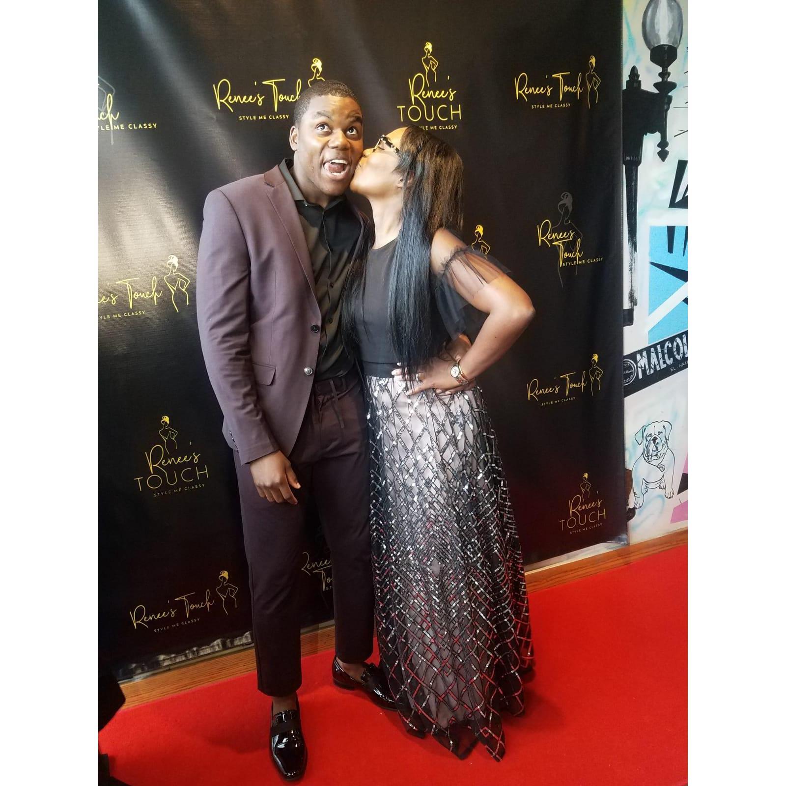 Celebrating the launch of Renee's Touch in 2018.