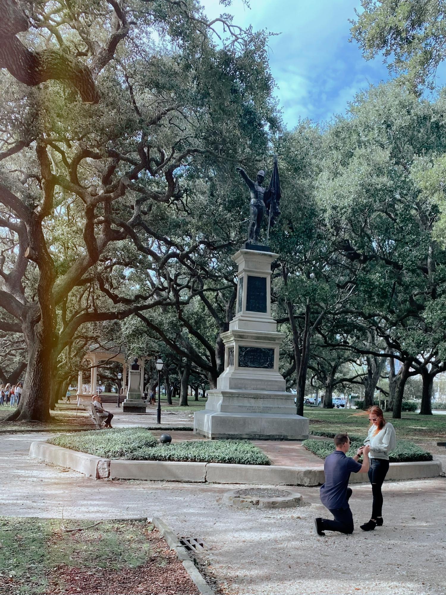 Our Charleston engagement!