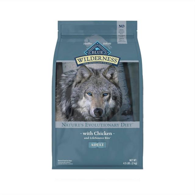 Blue Buffalo Wilderness Grain Free with Chicken Adult Dry Dog Food - 4.5lbs
