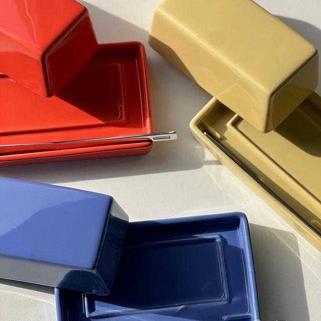 Butter Dish - Blue