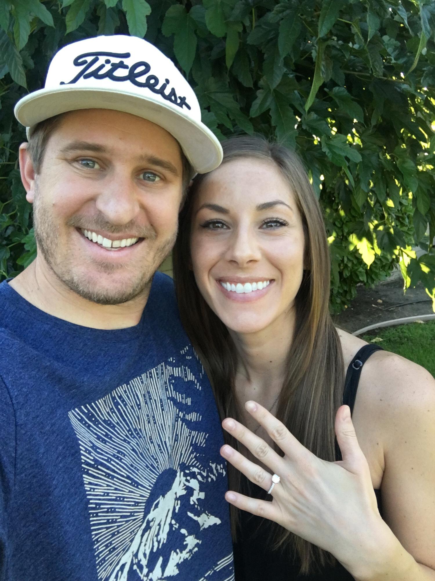 He asked, she said YES!
