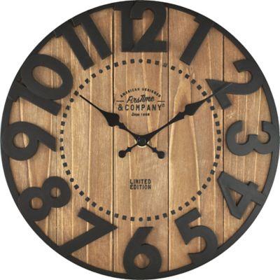 FirsTime® Langton Wall Clock in Brown