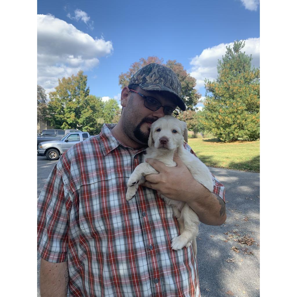 John and Lusi as a baby