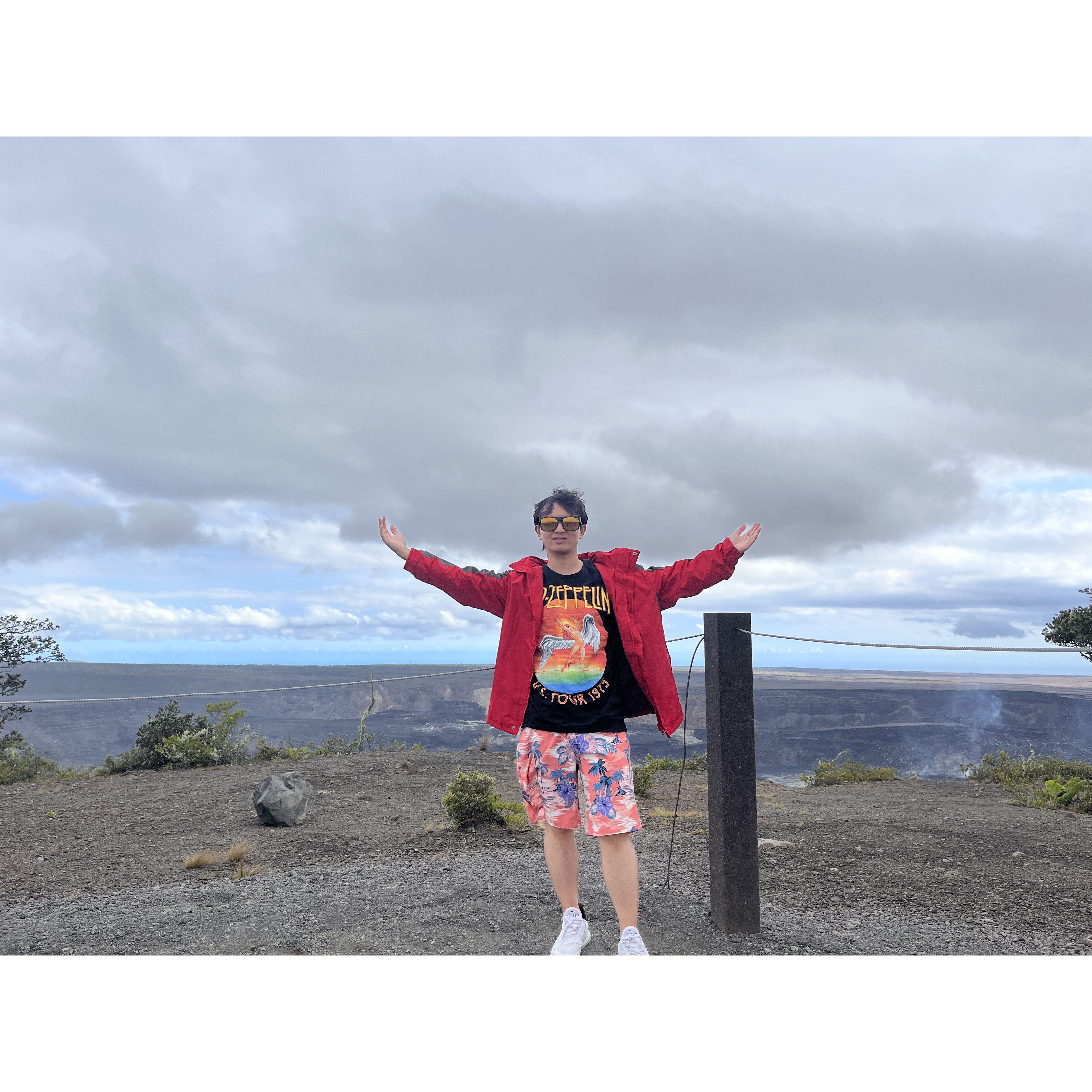 Bing is cool in Hawaiian Volcanoes.
