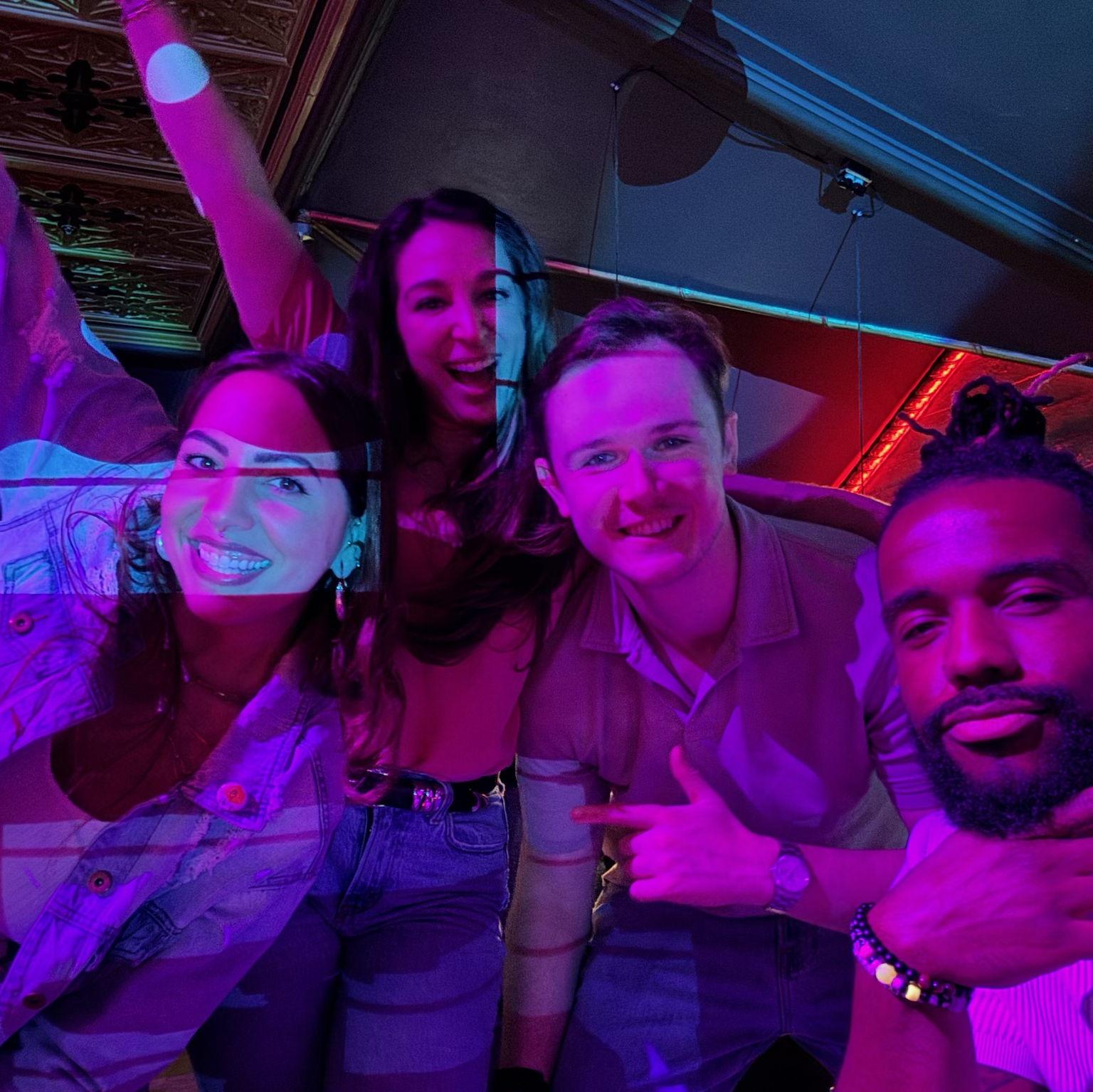 First double-date with Jackie & Charlie in SF before they moved to London (AND GOT ENGAGED!)