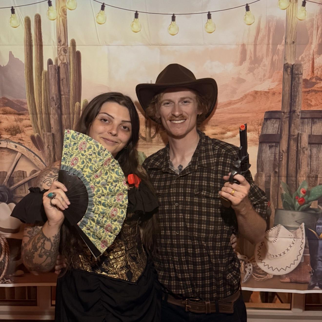 Western saloon mystery dinner at Kari’s