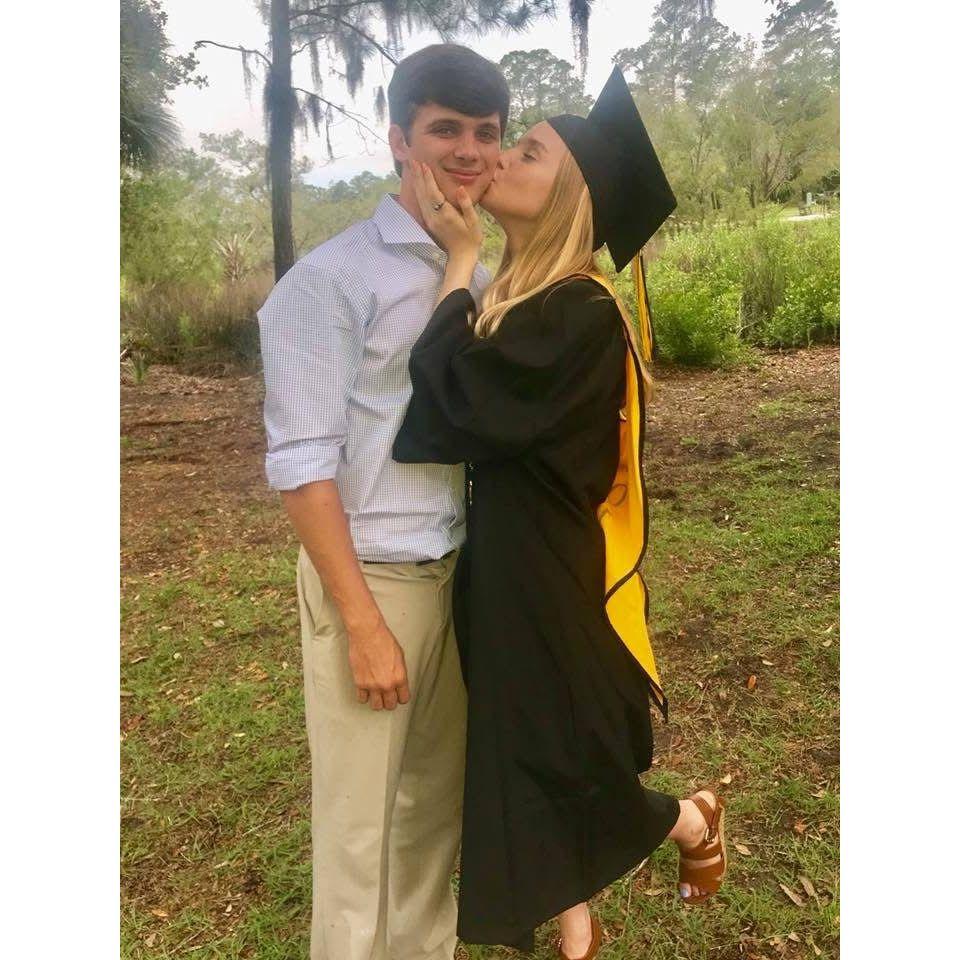 My biggest supporter, highschool graduation