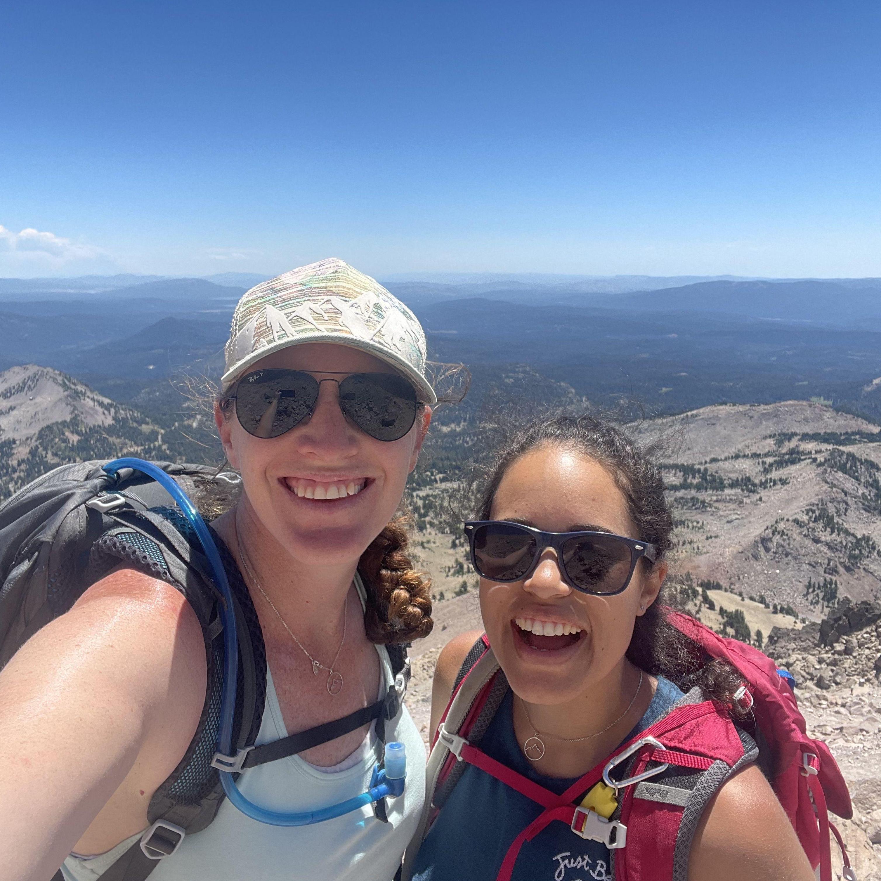 From the peak of a volcano | Lassen National Park, California
